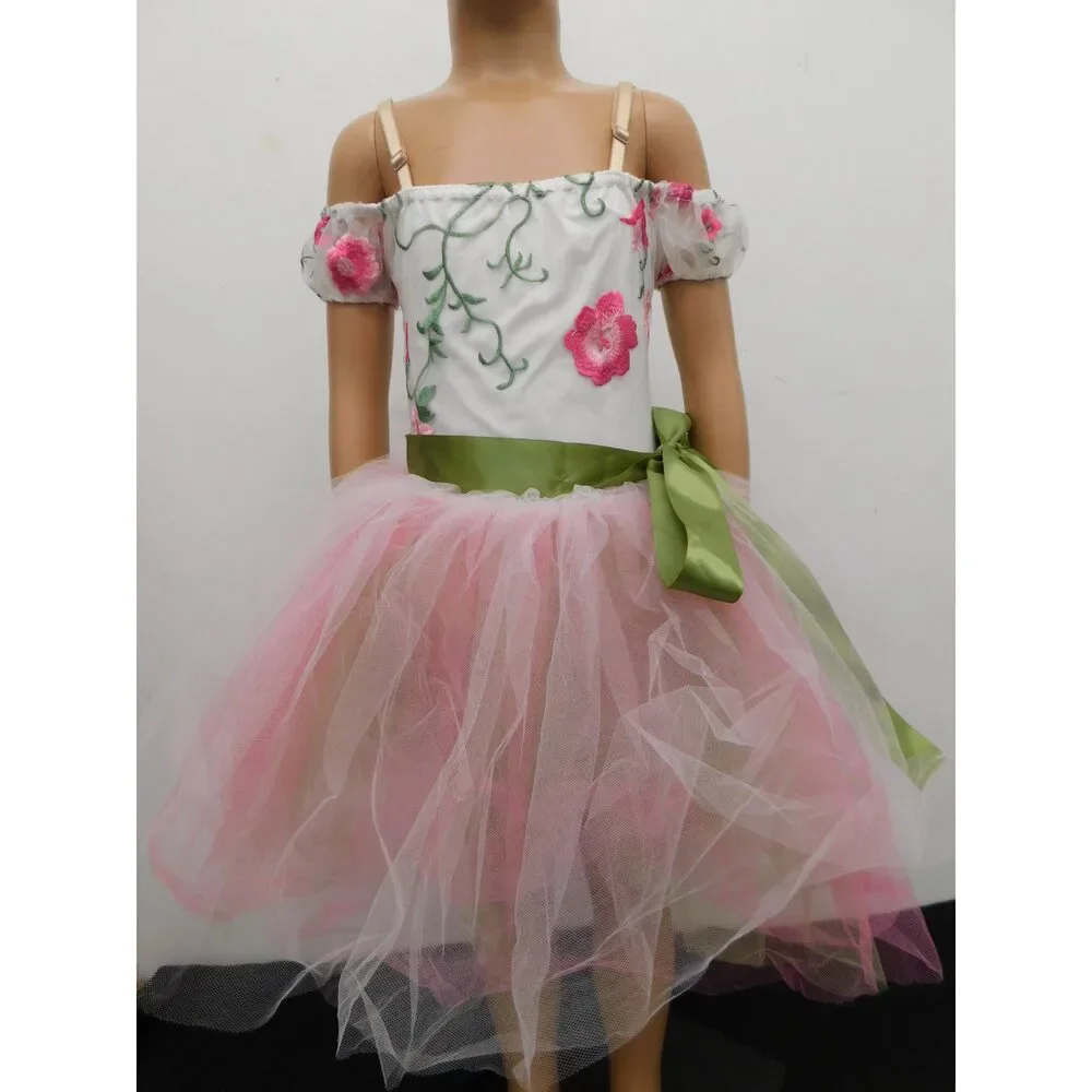 Pre-Owned Dance Costume Gallery Small Child Dark Pink Ballet